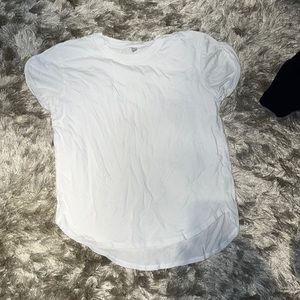 white Tee